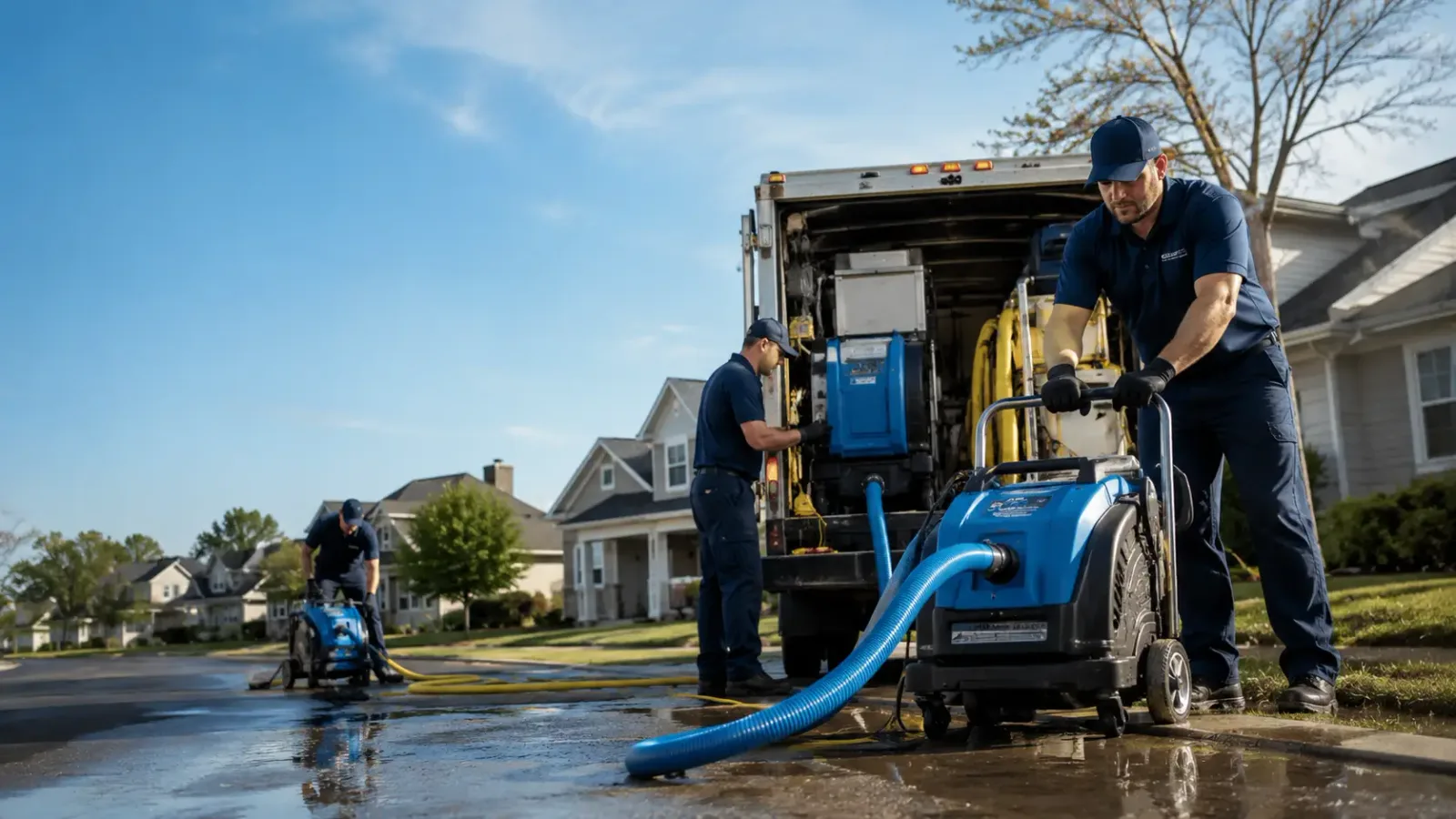 Flood Damage Cleanup in Pinckney, MI